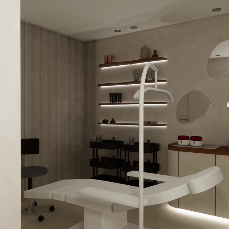 Instituut Hanne – Interieurarchitectuur voor beautysalon & boetiek