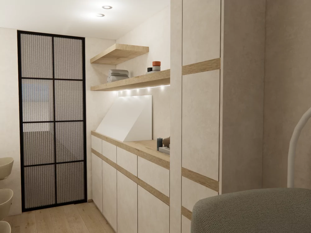 Beauty Artist JKatrien – Interieurarchitectuur voor beautysalon aan huis